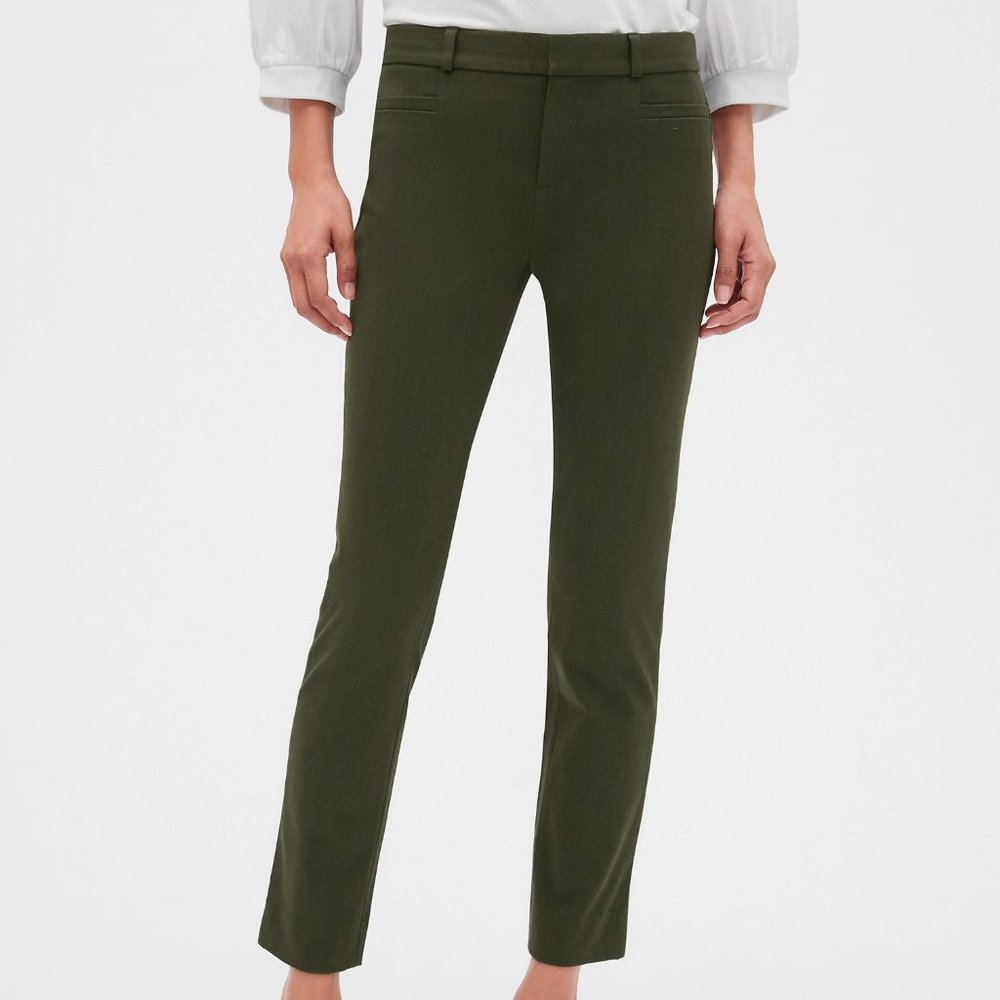 FINAL PRICE!  Banana Republic Factory Sloane Pants - Army Green